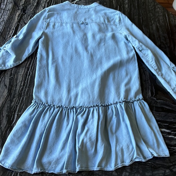 Zara denim dress 🧊. Size XS - Picture 8 of 8